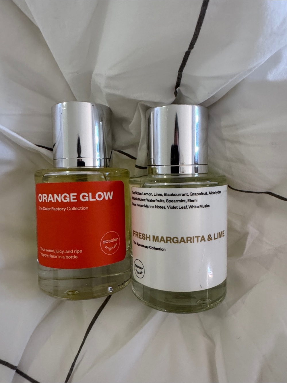 DOSSIER- Orange Glow and Fresh Margarita Fragrance - Citrus Scent